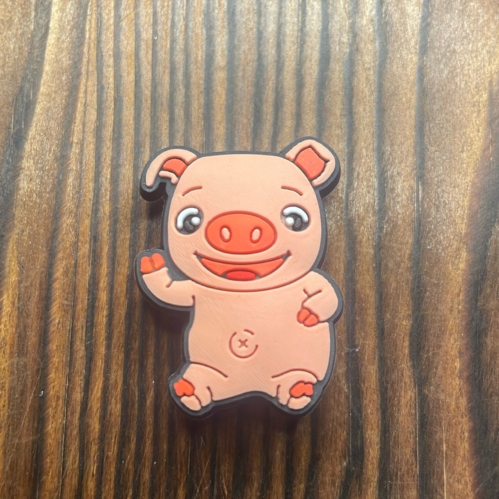 Happy Pig Crics shoe charm jibbitz